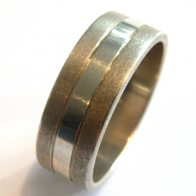 Mens Silver Band Ring - Custom Jewellery By All Uniqueness