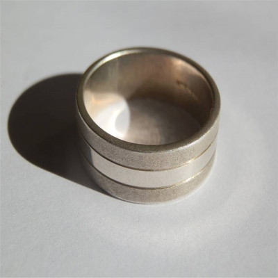 Mens Silver Band Ring - Custom Jewellery By All Uniqueness