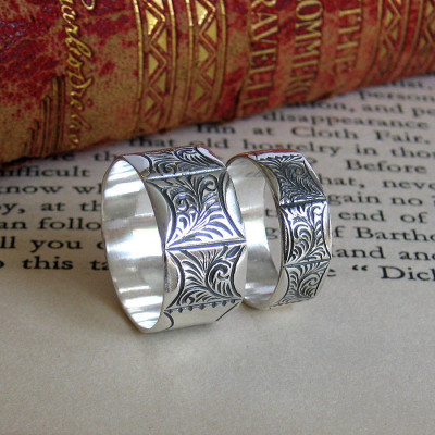 Mens Victorian Style Ring - Custom Jewellery By All Uniqueness