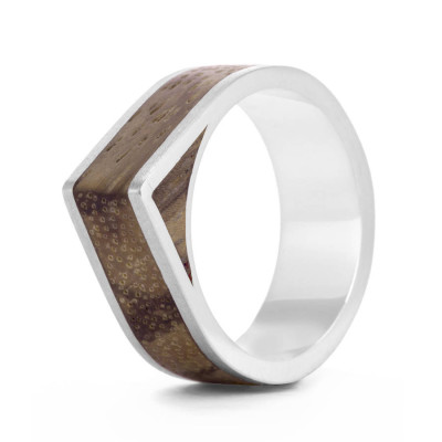 Wood Ring Native Edge - Custom Jewellery By All Uniqueness