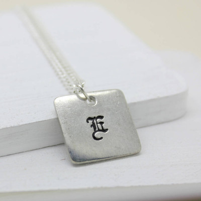 Old English Style Font Necklace - Custom Jewellery By All Uniqueness