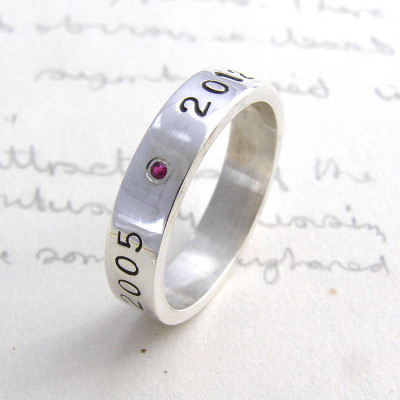 Silver Ring For Couple - Custom Jewellery By All Uniqueness
