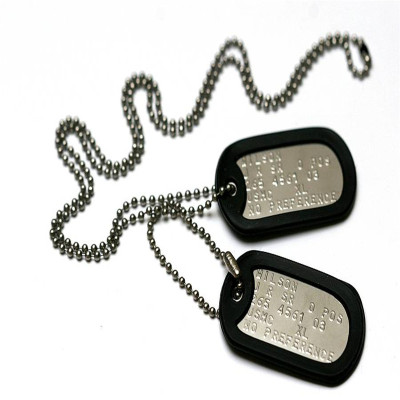 American Army Dog Tag Necklace - Custom Jewellery By All Uniqueness