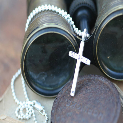 Love And Protect Cross Mens Chain - Custom Jewellery By All Uniqueness