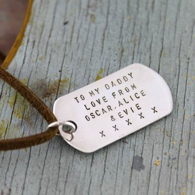 Dog Tag Necklace - Custom Jewellery By All Uniqueness