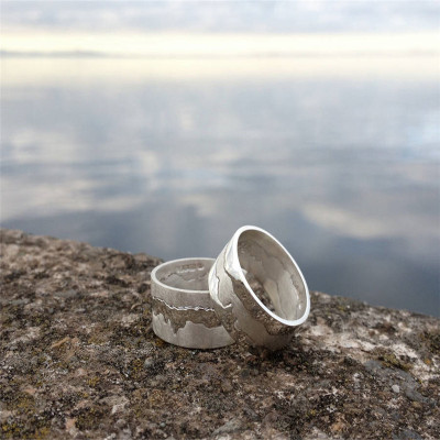 Double Coastline Ring - Custom Jewellery By All Uniqueness