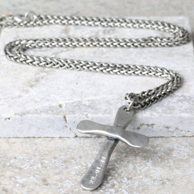 Mens Antique Cross Necklace - Custom Jewellery By All Uniqueness