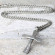 Mens Antique Cross Necklace – Your Story in Silver, Crafted Just For You