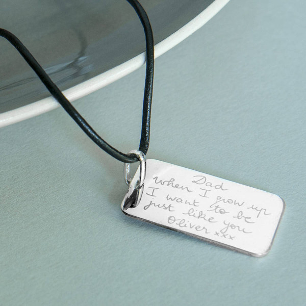 Mens Dog Tag Necklace - Custom Jewellery By All Uniqueness