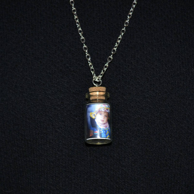 Photo Bottle Charm Necklace - Custom Jewellery By All Uniqueness