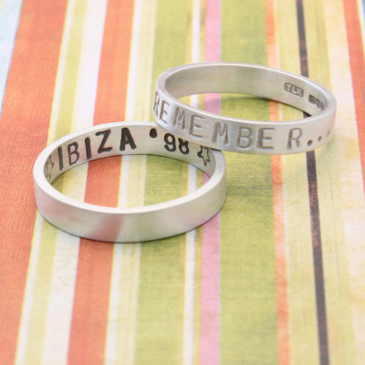 Remember Your Story Ring - Custom Jewellery By All Uniqueness