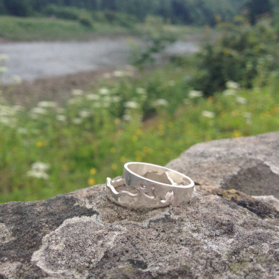 River Ring - Custom Jewellery By All Uniqueness