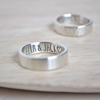 Silver Secret Message Ring - Custom Jewellery By All Uniqueness