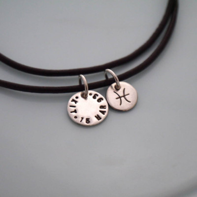 Silver Zodiac Necklace - Custom Jewellery By All Uniqueness
