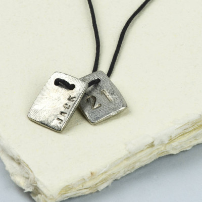 Dog Tag Necklace - Custom Jewellery By All Uniqueness
