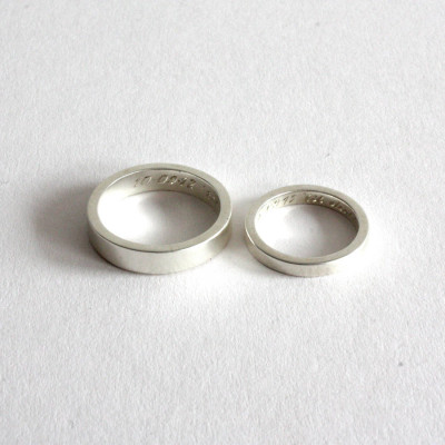 Silver Band 5mm Silver Ring - Custom Jewellery By All Uniqueness
