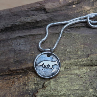 Running Fox Silver Seal - Custom Jewellery By All Uniqueness