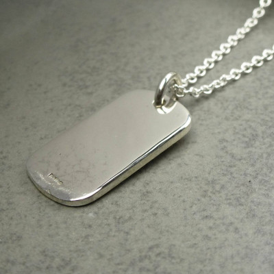 Silver Medical ID Tag - Custom Jewellery By All Uniqueness