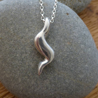 Silver Serpent Necklace - Custom Jewellery By All Uniqueness