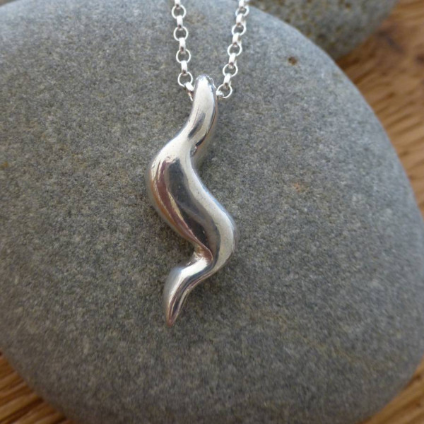 Silver Serpent Necklace - Custom Jewellery By All Uniqueness