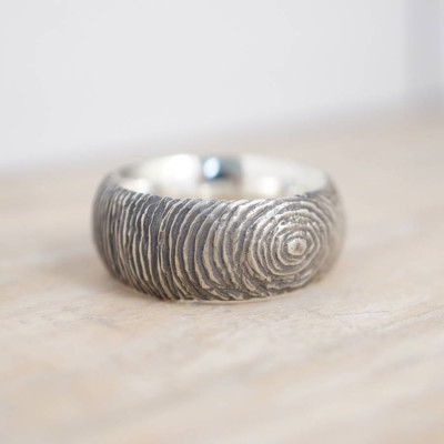 Silver Slate Ring - Custom Jewellery By All Uniqueness