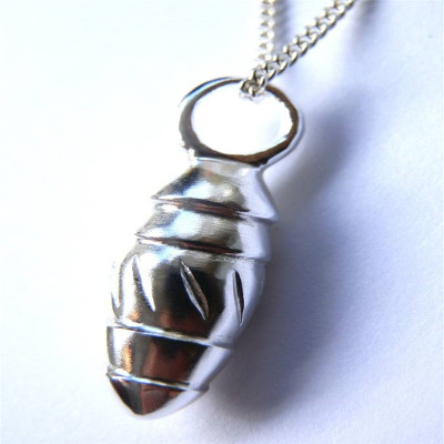 Silver Toggle Twisted Pendant - Custom Jewellery By All Uniqueness