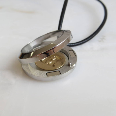 Stainless Steel Memory Locket - Custom Jewellery By All Uniqueness