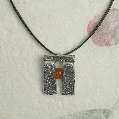 Stonehenge Rising Sun Necklace - Custom Jewellery By All Uniqueness