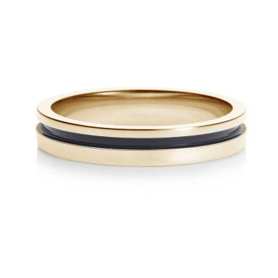 Gold Le Vélo Ring - Custom Jewellery By All Uniqueness