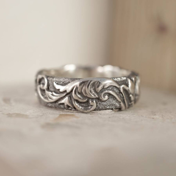 Victorian Scroll Ring - Custom Jewellery By All Uniqueness