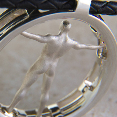 Vitruvian Man Pendant - Custom Jewellery By All Uniqueness