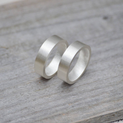 Wedding Band In Silver - Custom Jewellery By All Uniqueness