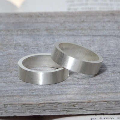 Wedding Band In Silver - Custom Jewellery By All Uniqueness