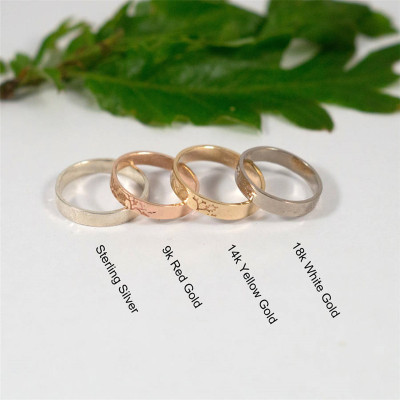 Wedding Bands In Silver - Custom Jewellery By All Uniqueness
