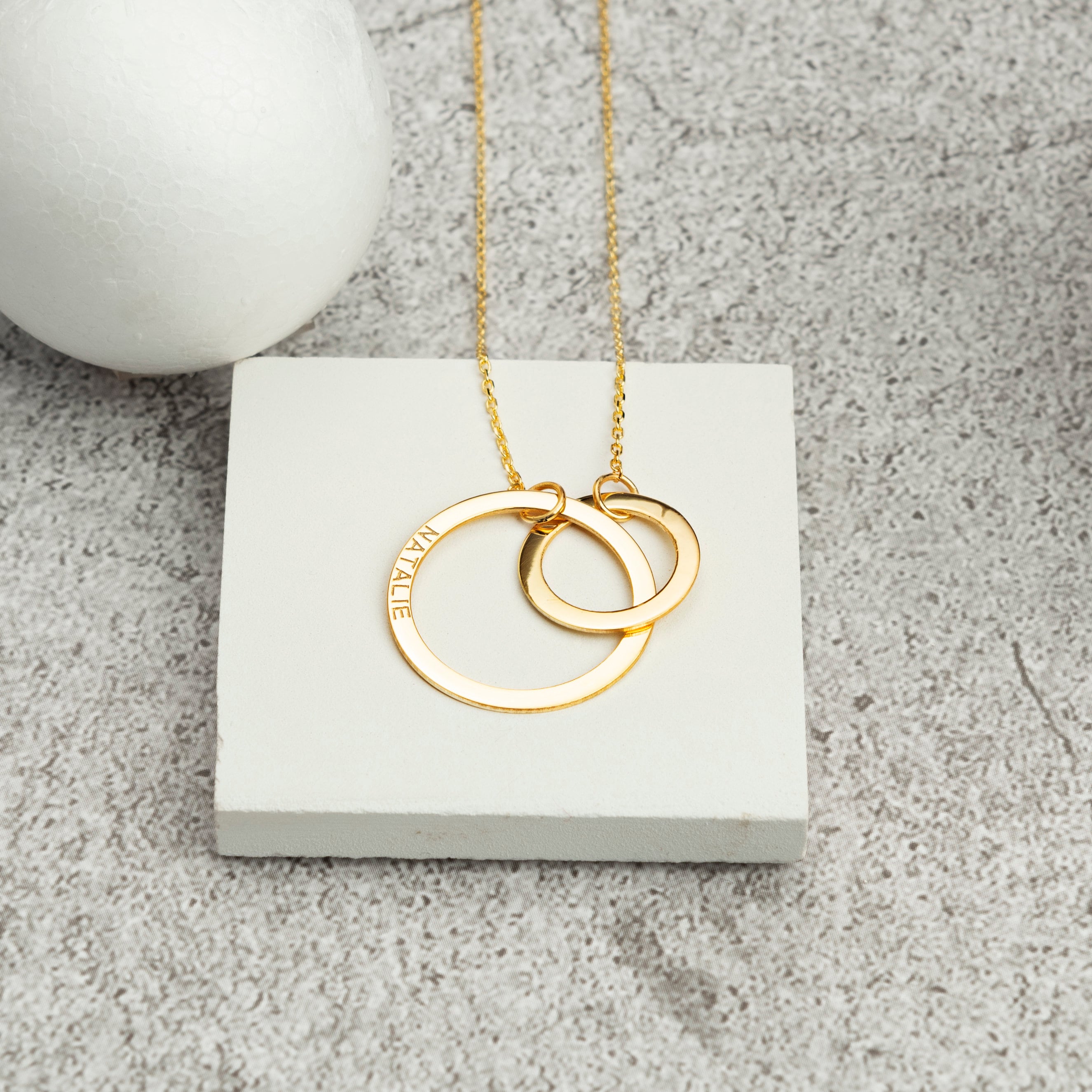 Auntie Necklace - Sterling Silver, Gold &amp; Rose Gold Auntie Jewelry for Gift - Perfect for Mother's Day