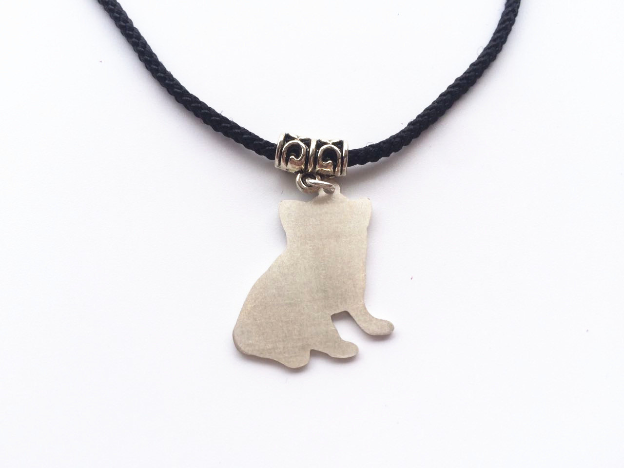 Personalized Pet Photo Pendant Necklace - Cat &amp; Dog Keepsake Engraved