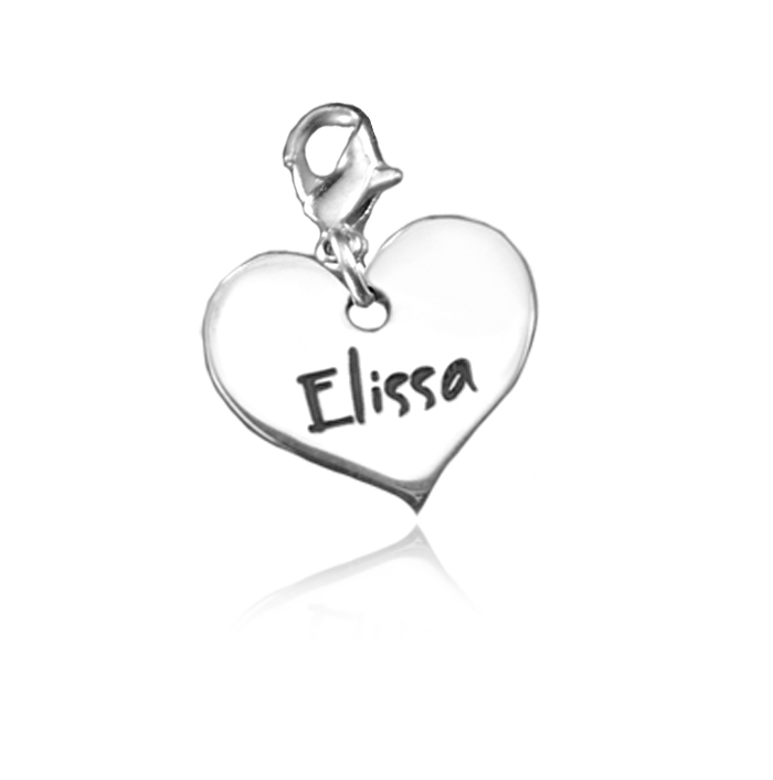 Heart Charm - Custom Jewellery By All Uniqueness