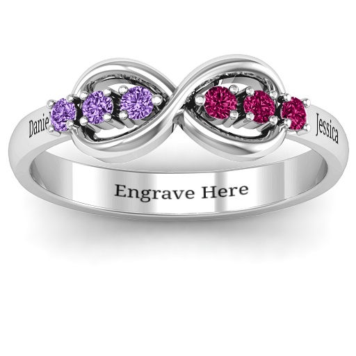 Auroral Infinity Ring - Custom Jewellery By All Uniqueness