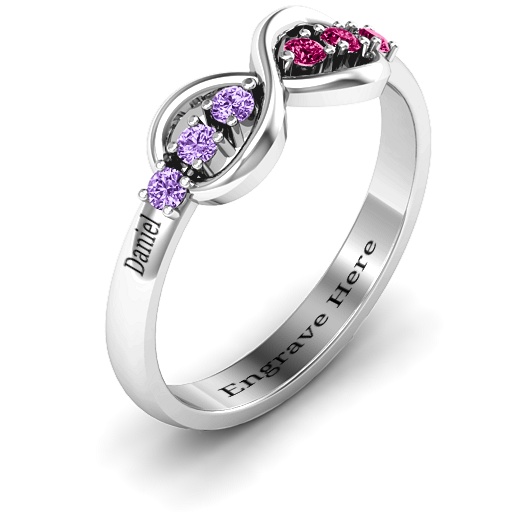 Auroral Infinity Ring - Custom Jewellery By All Uniqueness