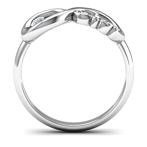 Dad Infinity Ring - Custom Jewellery By All Uniqueness