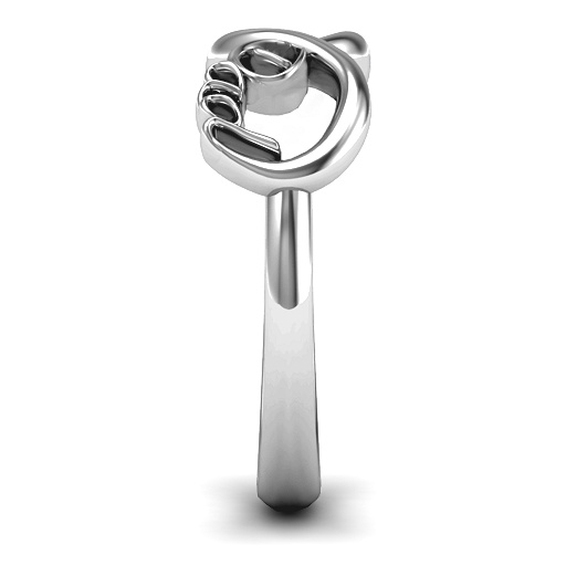 Dad Infinity Ring - Custom Jewellery By All Uniqueness