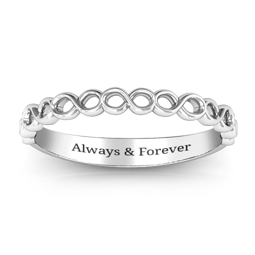 Dreaming Of Infinity Band - Custom Jewellery By All Uniqueness