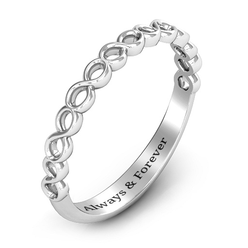 Dreaming Of Infinity Band - Custom Jewellery By All Uniqueness