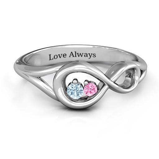 Infinity Love Nest Ring - Custom Jewellery By All Uniqueness
