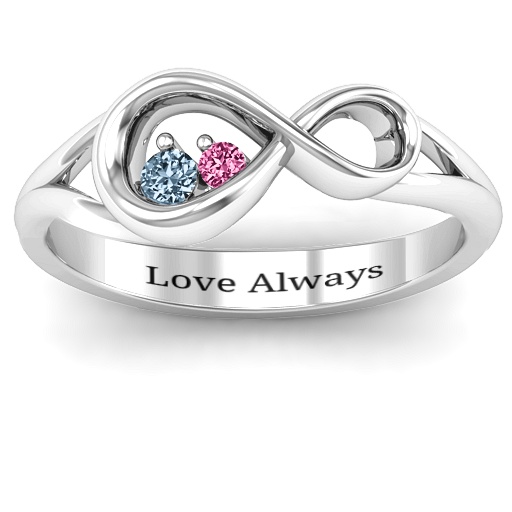 Infinity Love Nest Ring - Custom Jewellery By All Uniqueness