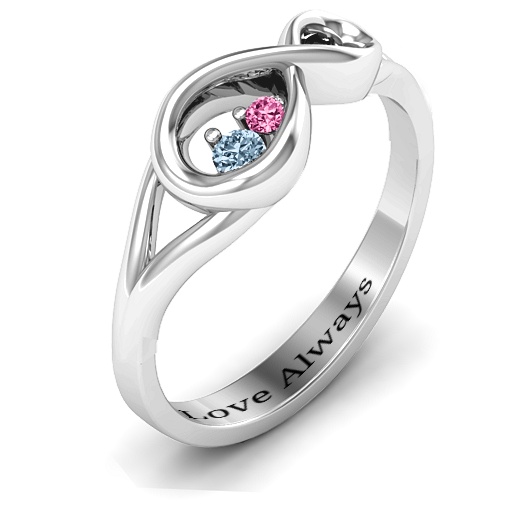 Infinity Love Nest Ring - Custom Jewellery By All Uniqueness