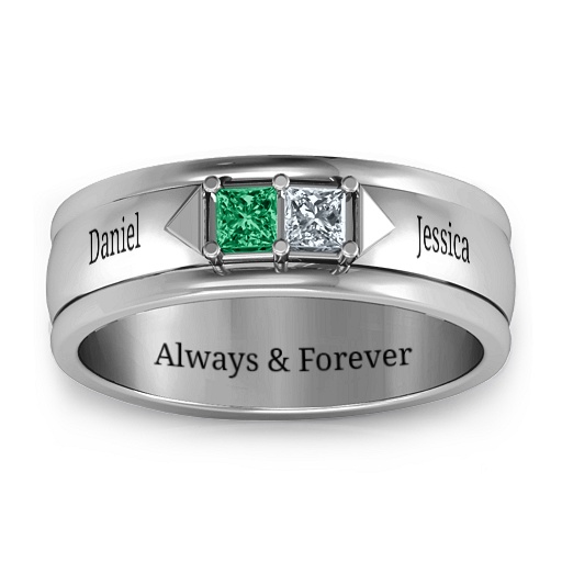 Men s Timeless Romance Ring - Custom Jewellery By All Uniqueness