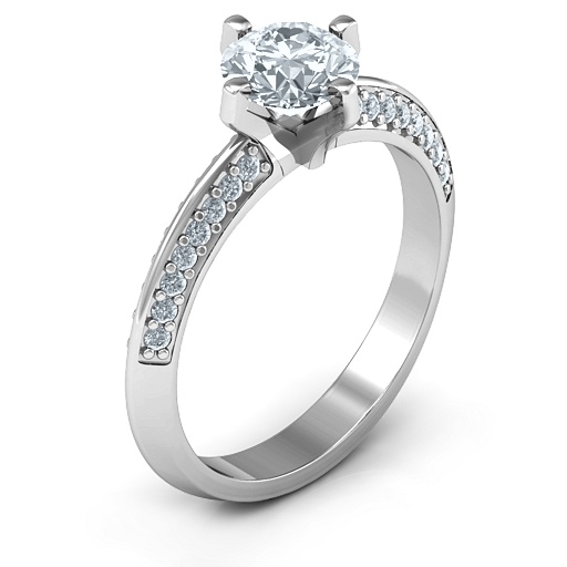 Silver Maxine Ring - Custom Jewellery By All Uniqueness