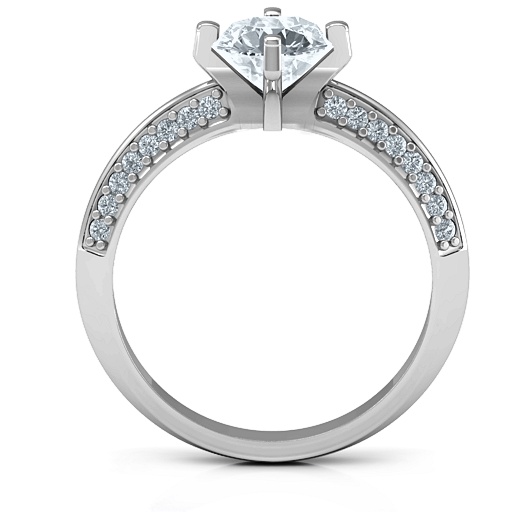 Silver Maxine Ring - Custom Jewellery By All Uniqueness