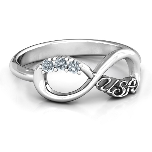 USA Infinity Ring - Custom Jewellery By All Uniqueness